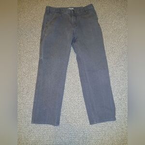 Dark Grey Relaxed Carhart Jeans In Excellent Shape.Size 35W X 30 Inseam.